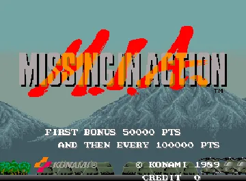 M.I.A. - Missing in Action (Japan) screen shot title